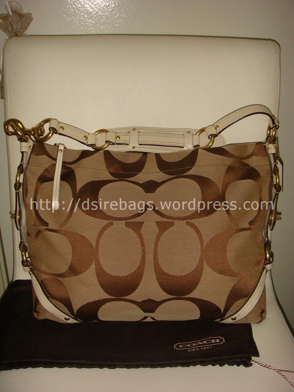 Coach Carly Signature Handbag | DSIRE BAGS